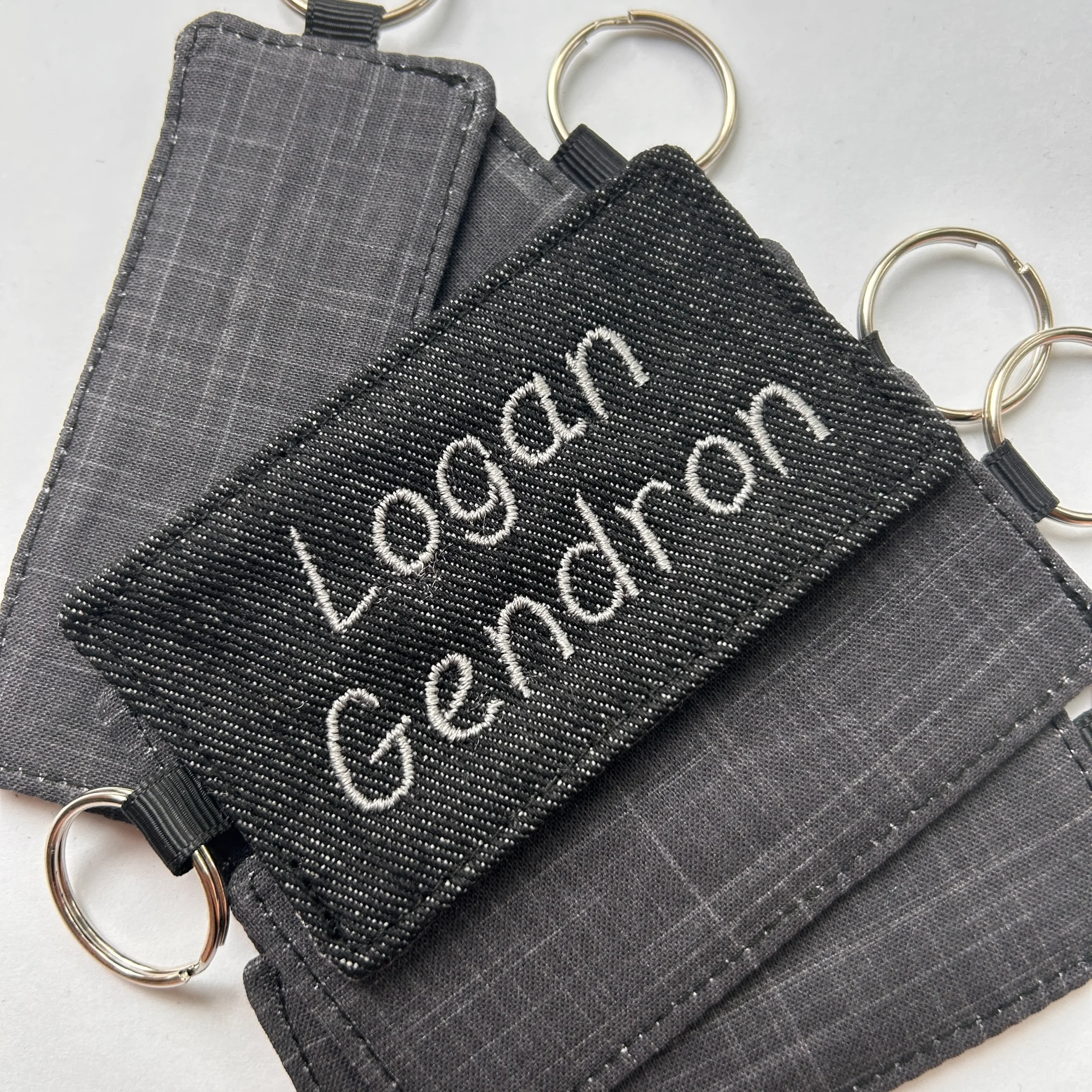 Identificateur sac personnalisé Noir – Image 3