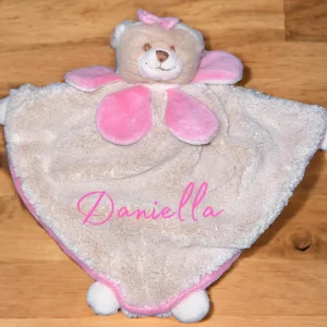 Doudou mouchoir personnalisé