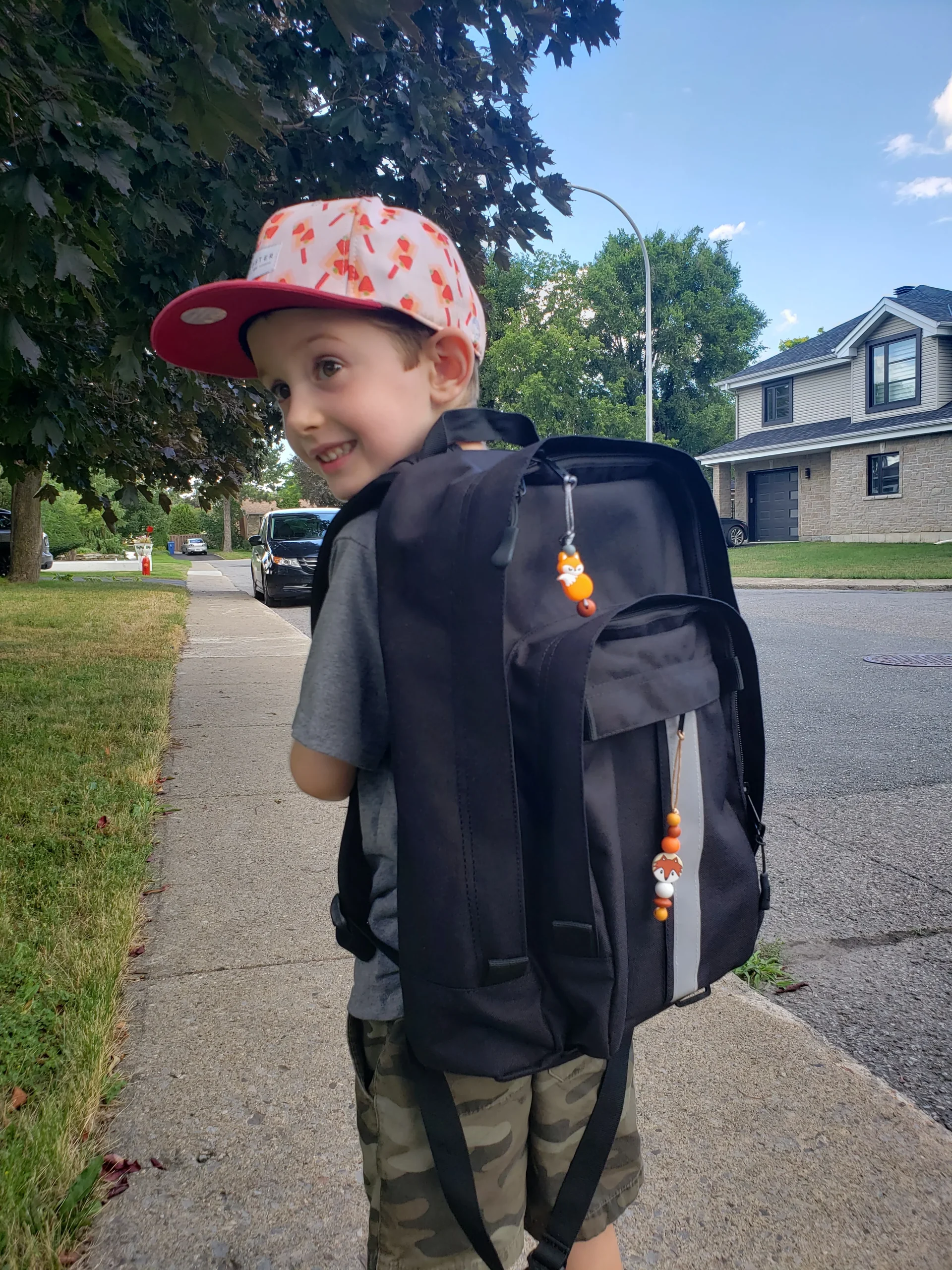 Identificateur RENARD, tirette à fermeture éclair, sac d'école, étui à crayons – Image 2