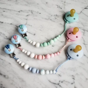 Attache-suce MONGOLFIÈRE, ballon, modèle Henri, cadeau de shower