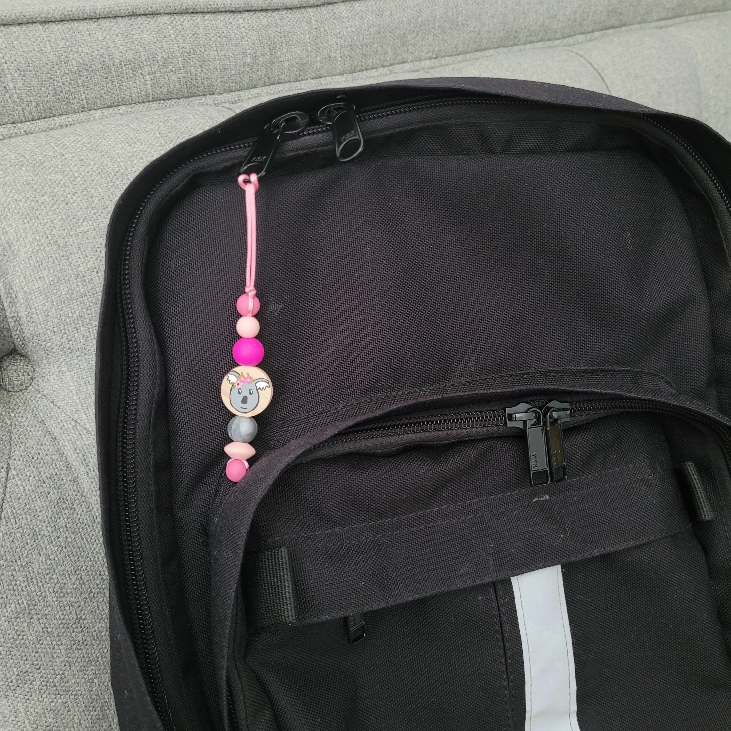 Identificateur KOALA, tirette à fermeture éclair, sac d'école, étui à crayons – Image 2