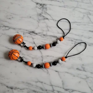 Attache-suce BASKETBALL, sport, peint à la main, cadeau de shower