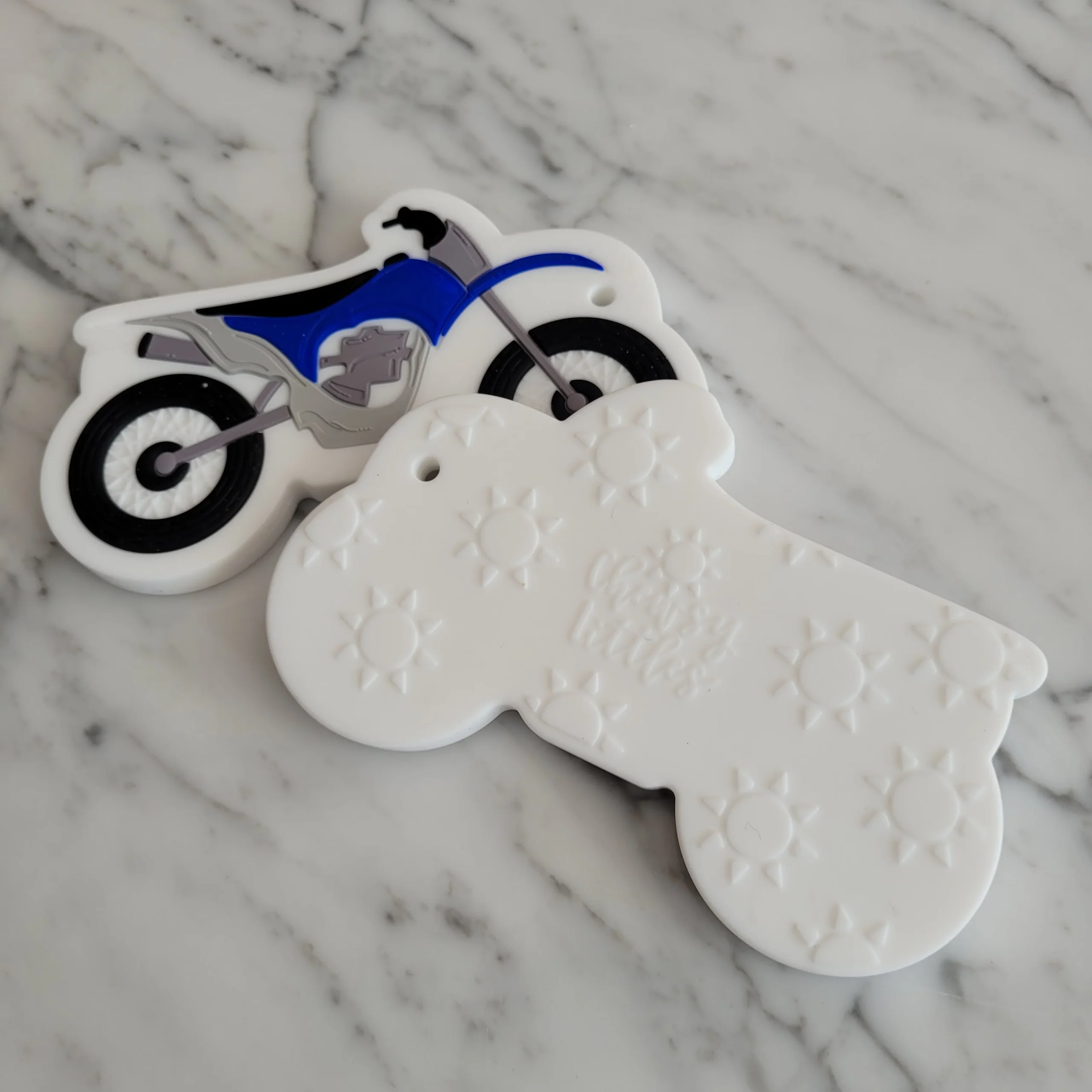 Jouet de dentition MOTO, jouet à mâchouiller, silicone alimentaire – Image 2