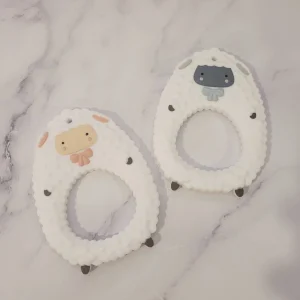 Jouet de dentition MOUTON, jouet à mâchouiller