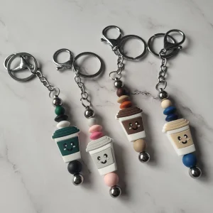 Porte-clés CAFÉ, idée cadeau pour maman