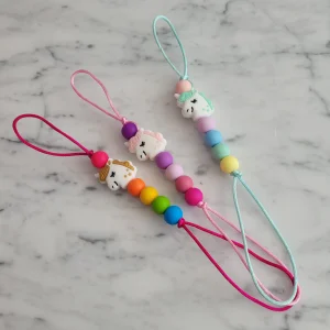 Attache-suce ZIP, LICORNE, attache fermeture éclaire pour la suce