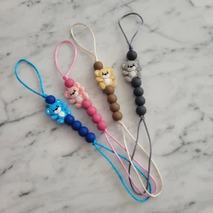 Attache-suce ZIP, OURSON, attache fermeture éclaire pour la suce