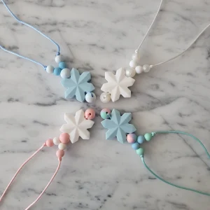 Pendentif FLOCON, collier pour enfant