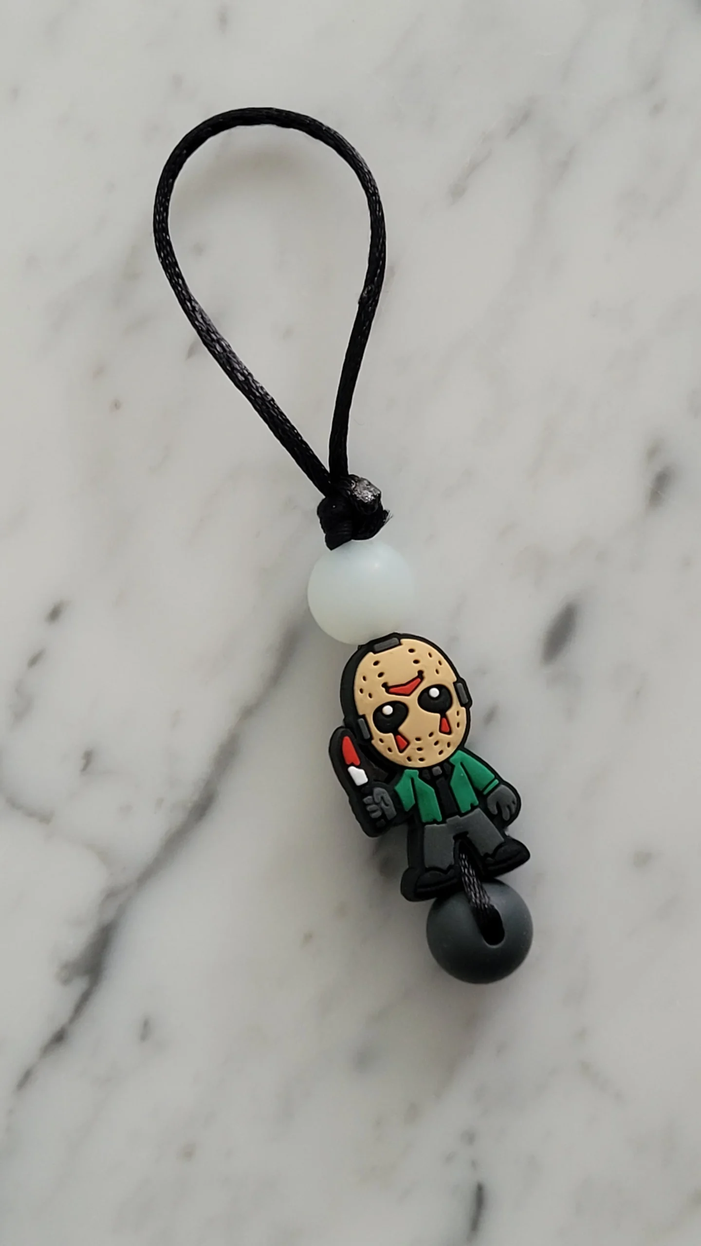 Tirette HALLOWEEN, pour fermeture éclair, BRILLE DANS LE NOIR – Image 5