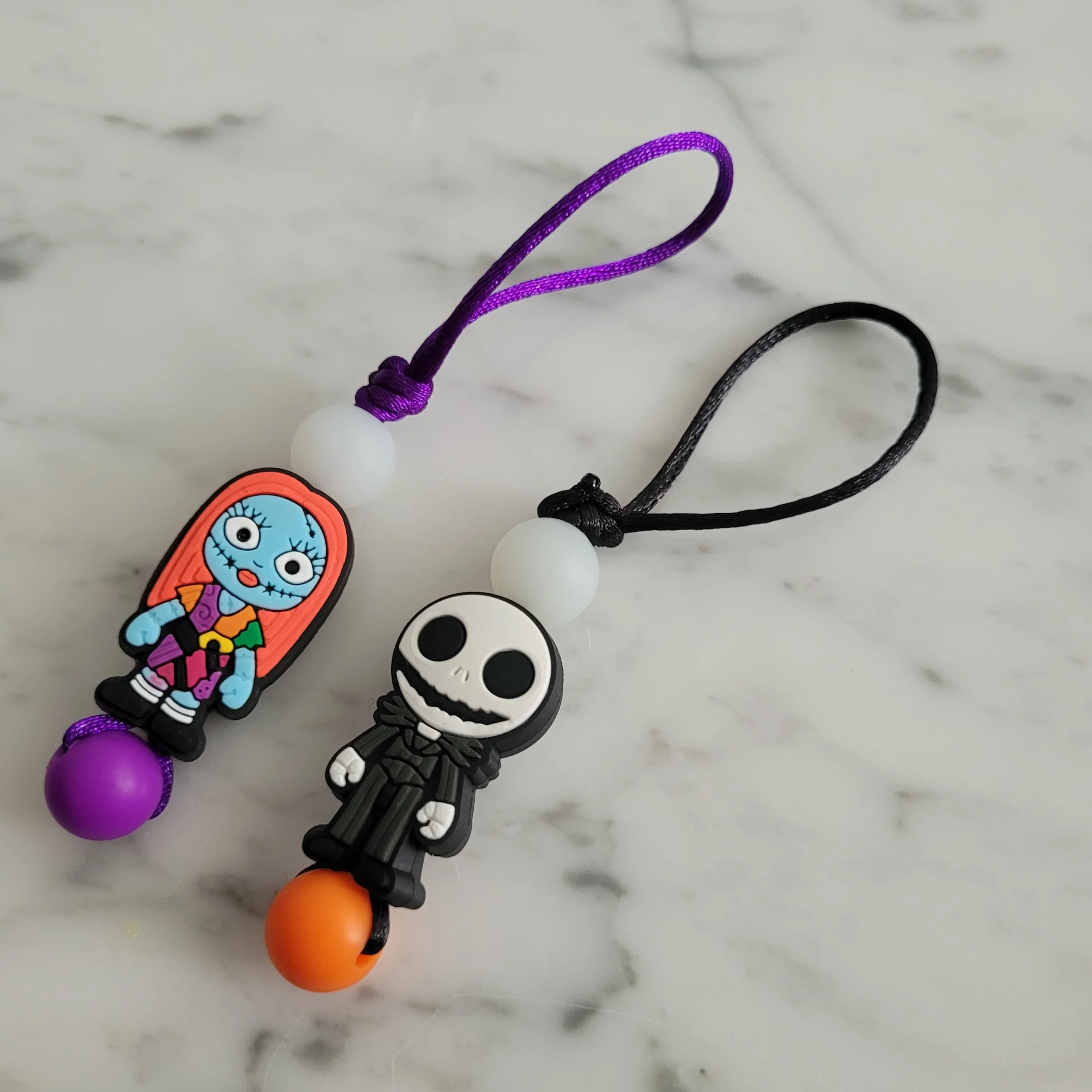 Tirette HALLOWEEN, pour fermeture éclair, BRILLE DANS LE NOIR – Image 9