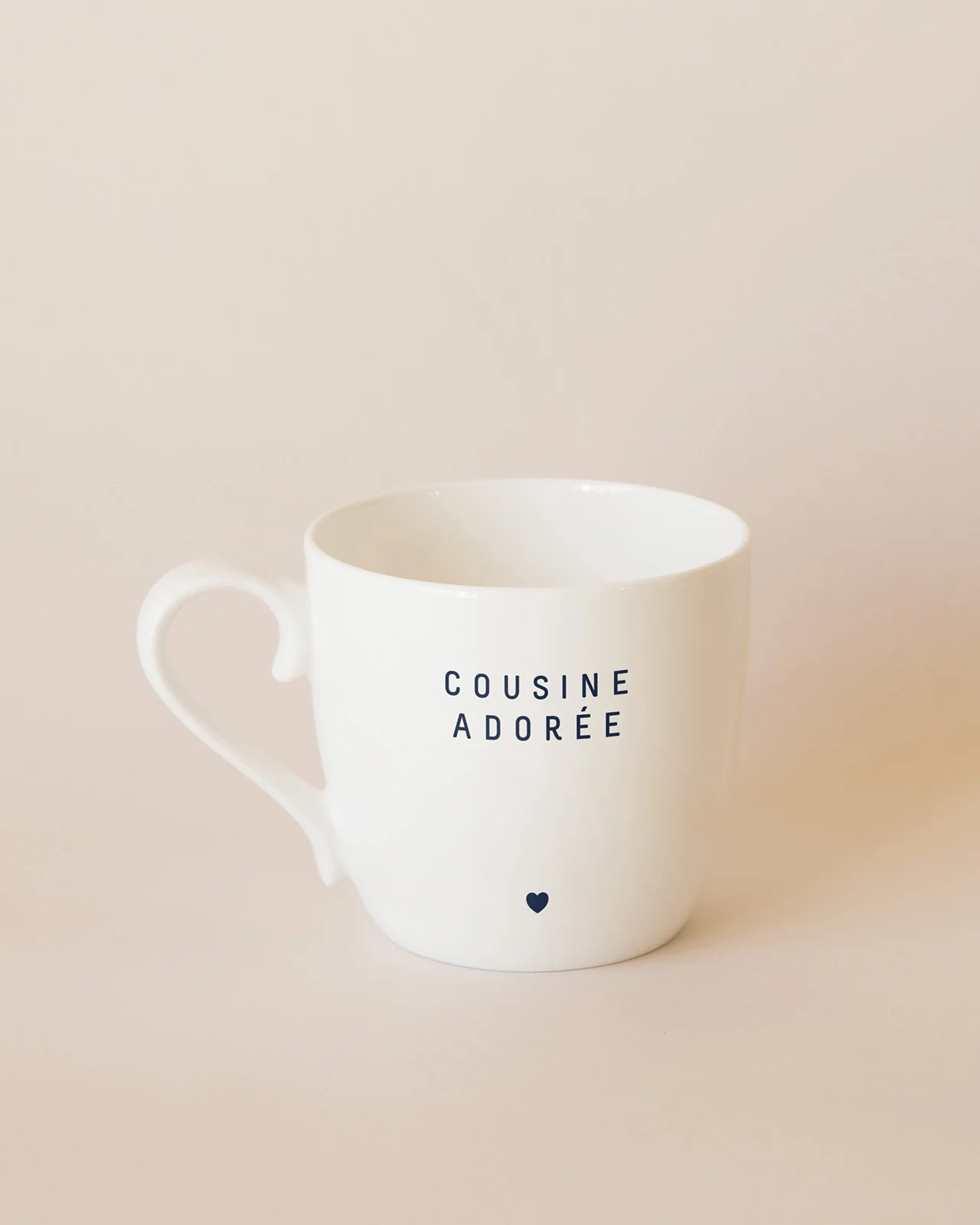 Le mug Cousin.e.s - message au choix