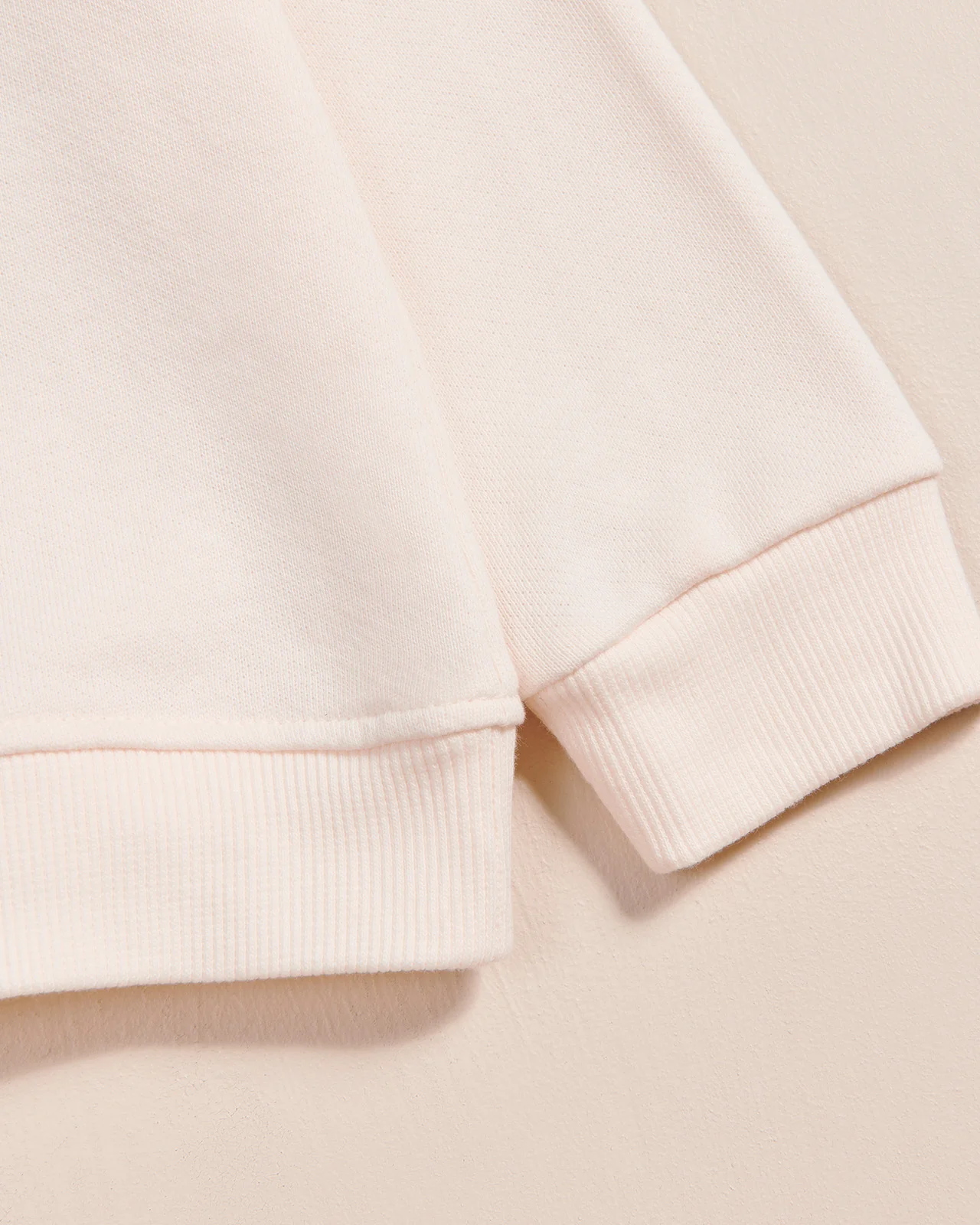 Le sweat brodé Brother love en coton bio - crème – Image 3