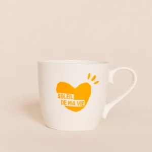 Le mug Soleil de ma vie - jaune