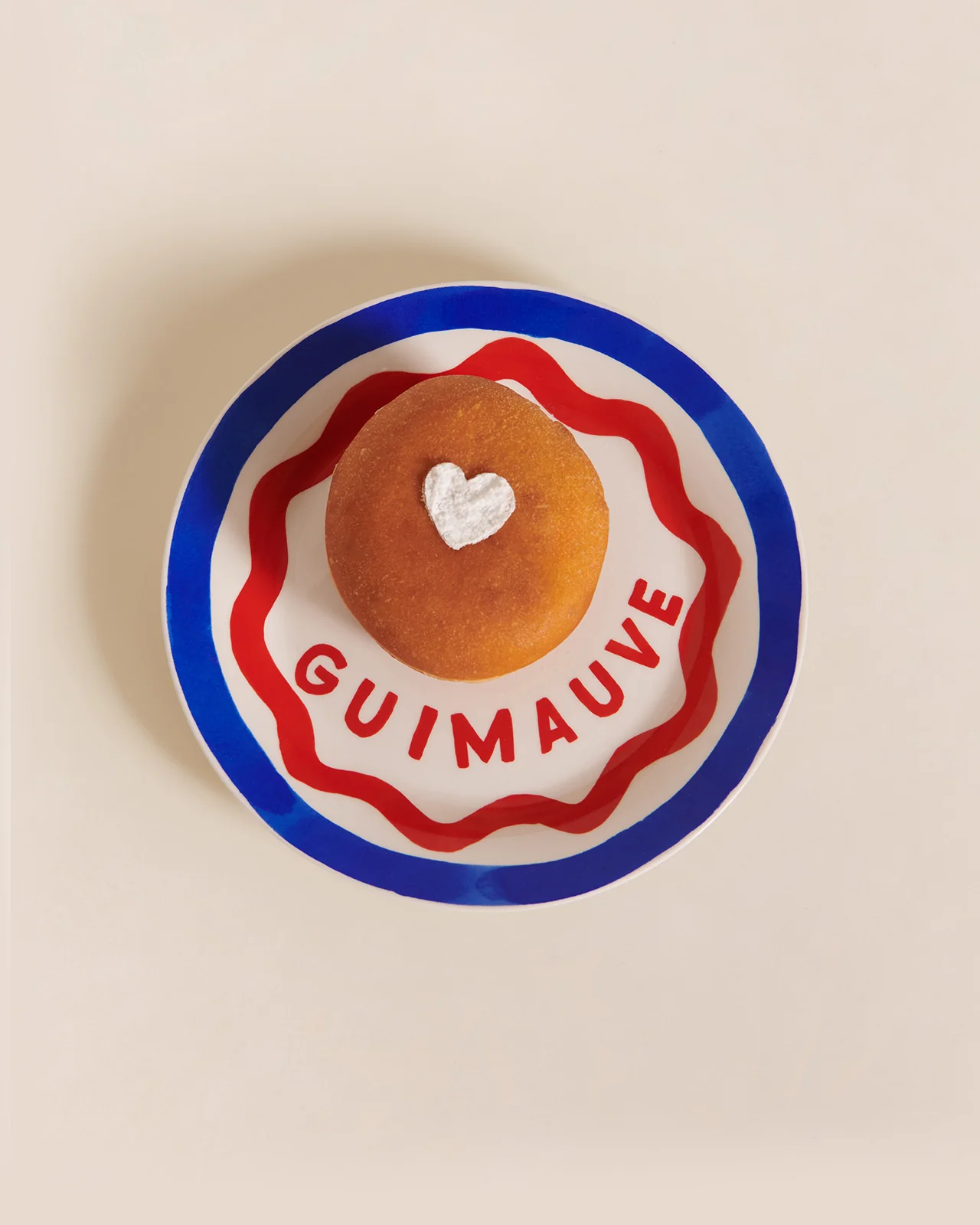 L'assiette Guimauve en porcelaine - 19 cm – Image 4