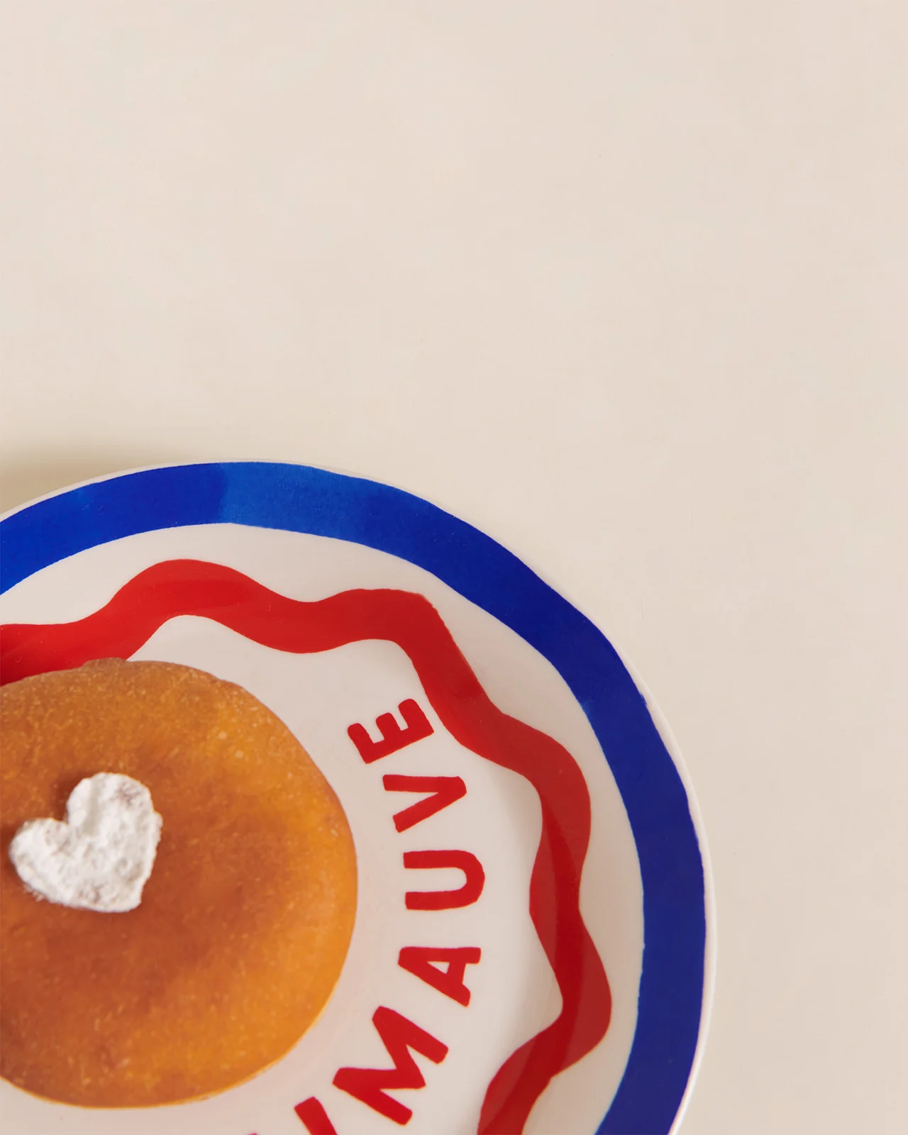 L'assiette Guimauve en porcelaine - 19 cm – Image 2