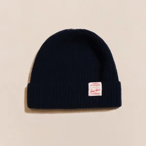 Le bonnet adulte - laine mérinos et cachemire - nuit