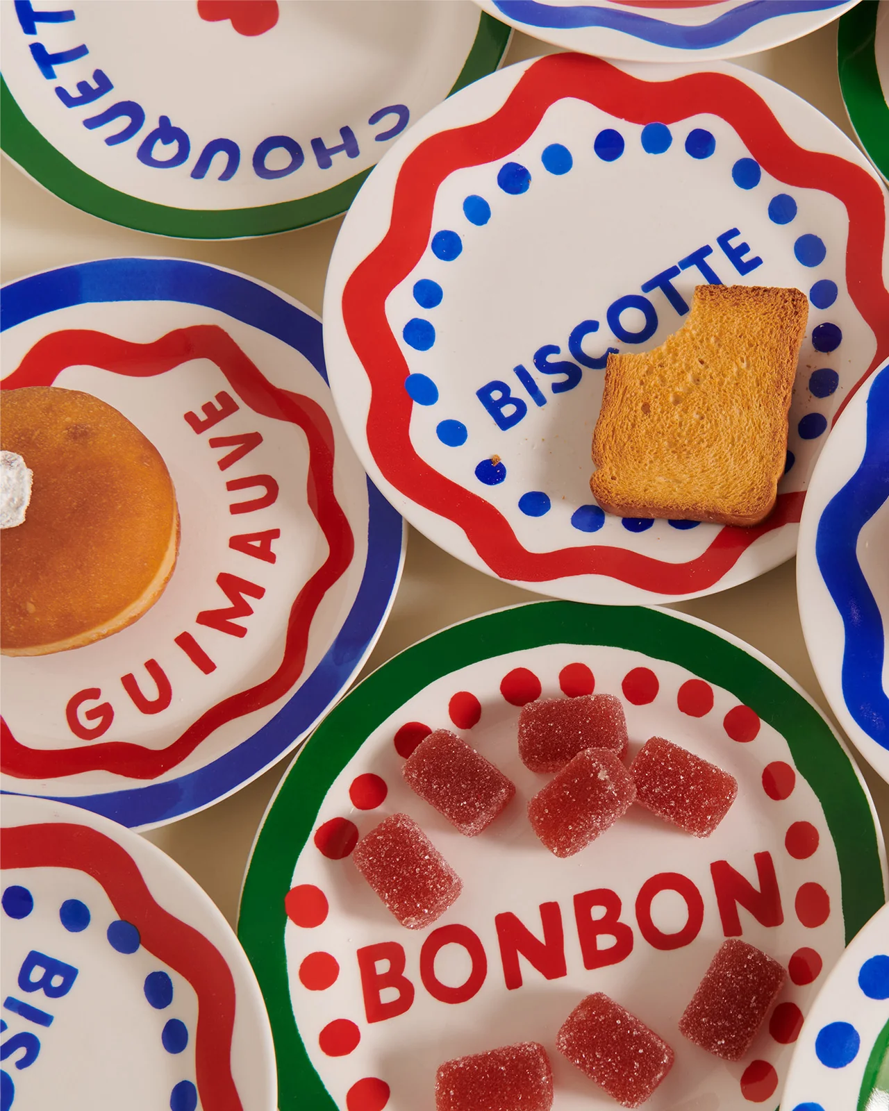 L'assiette Guimauve en porcelaine - 19 cm – Image 5