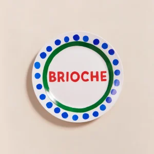L'assiette Brioche en porcelaine - 19 cm