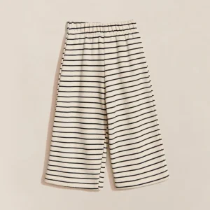 Le pantalon Palou en coton bio - rayures