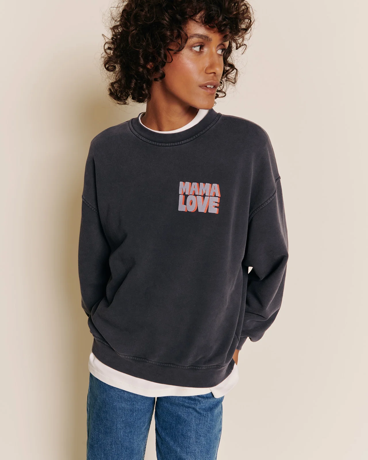 Le duo de sweats Papa cool x Mama love - garment dye stone washed – Image 8