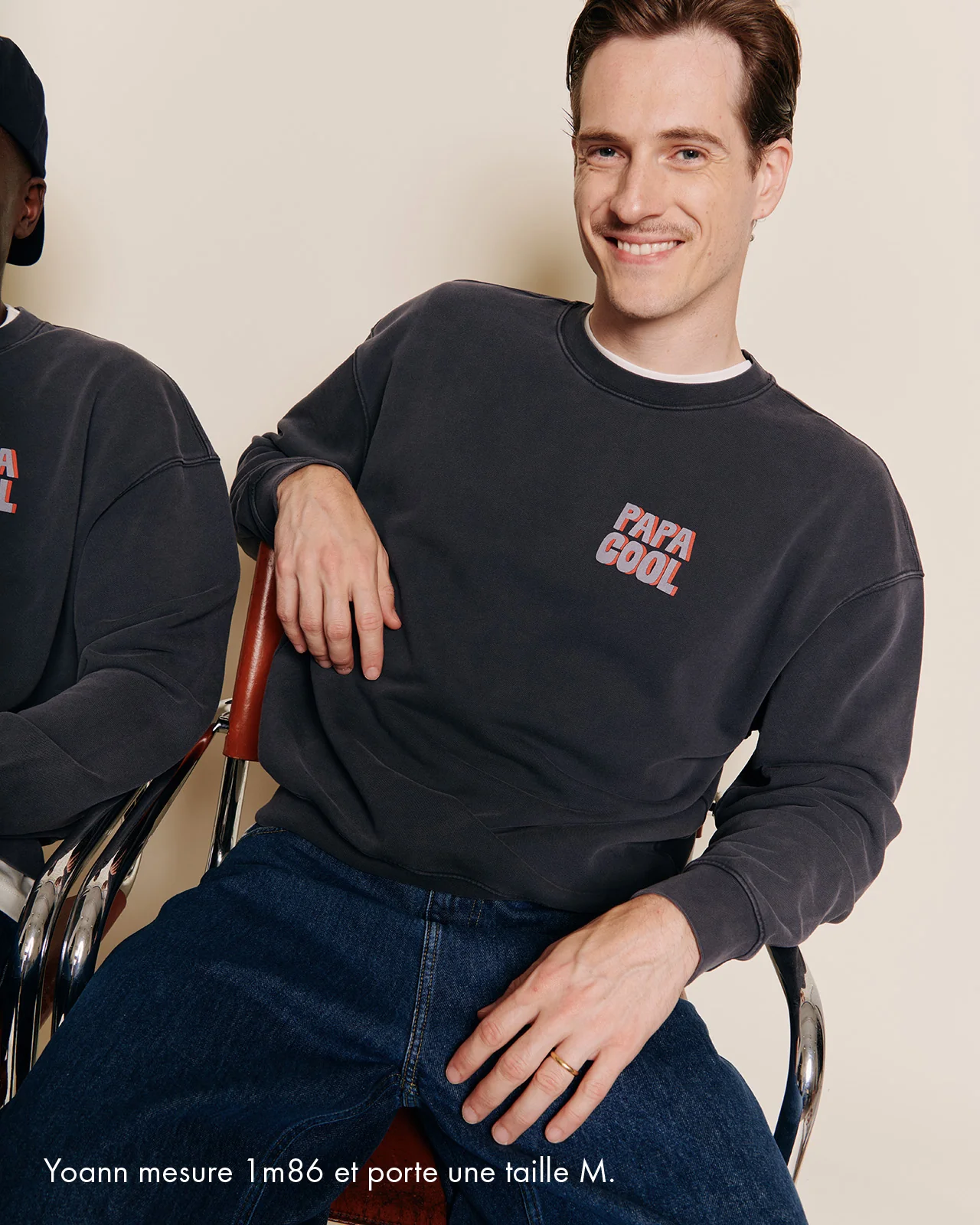 Le duo de sweats Papa cool x Mama love - garment dye stone washed – Image 7