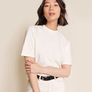 Le t-shirt Jimmy en coton bio - ivoire