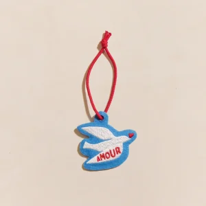 Le porte-clés Amour - bleu