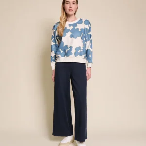 Le sweat Scarlett en polaire recyclée - fleurs du lac