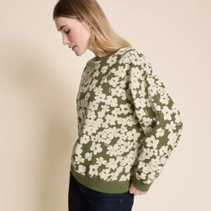 Le sweat Sky en coton bio - Fleurs sauvages