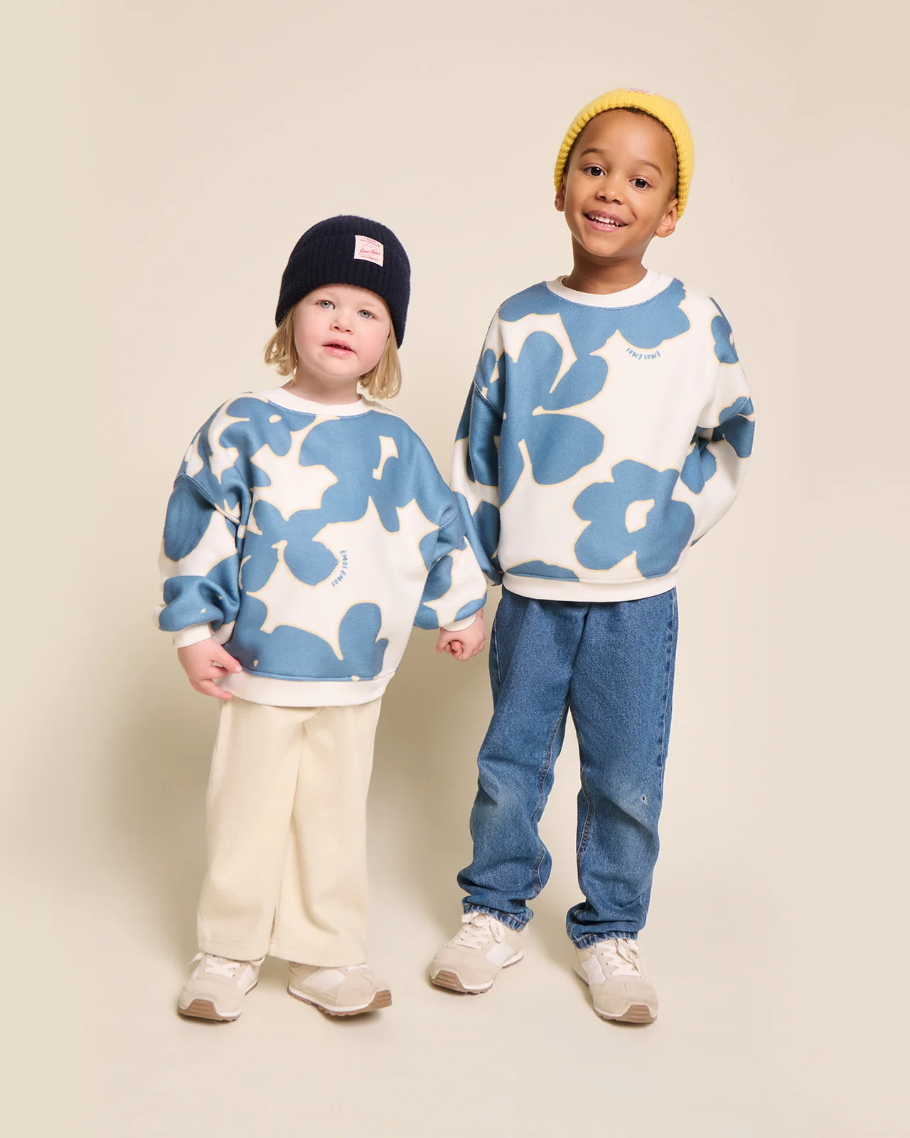 Le duo de sweats en polaire recyclée imprimée - fleurs du lac – Image 7