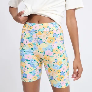 Le cycliste Calvi femme en coton bio - Fleurs des montagnes