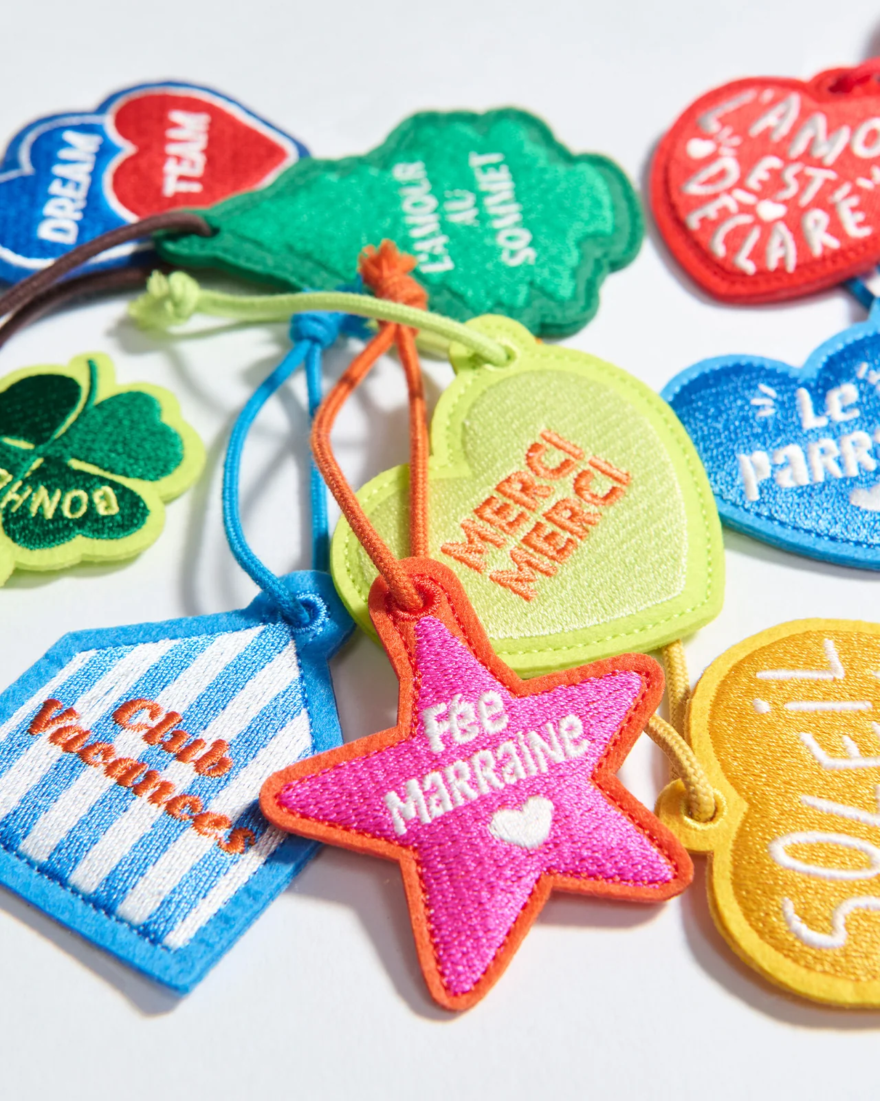 Le porte-clés Merci merci - vert – Image 4