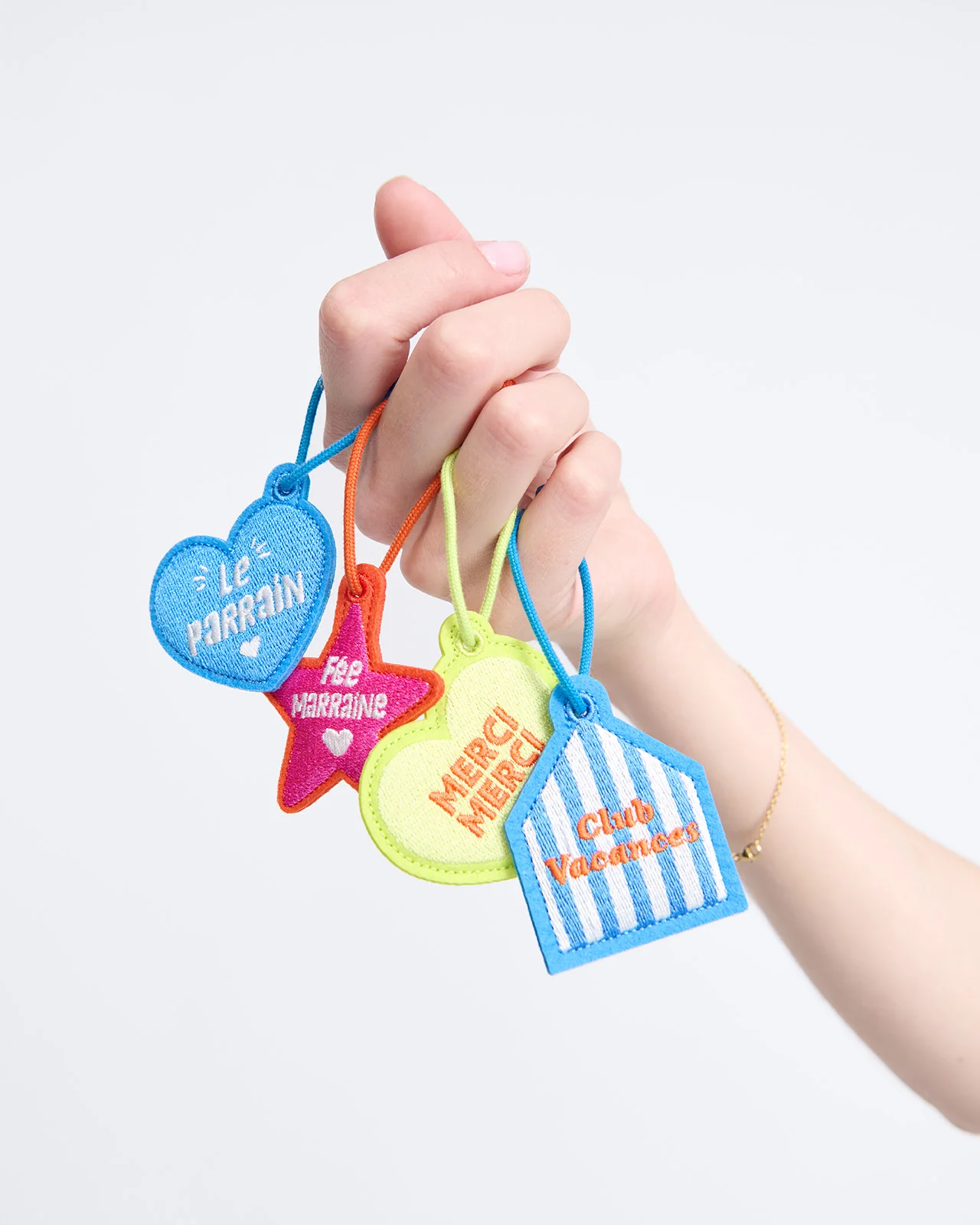 Le porte-clés Merci merci - vert – Image 2