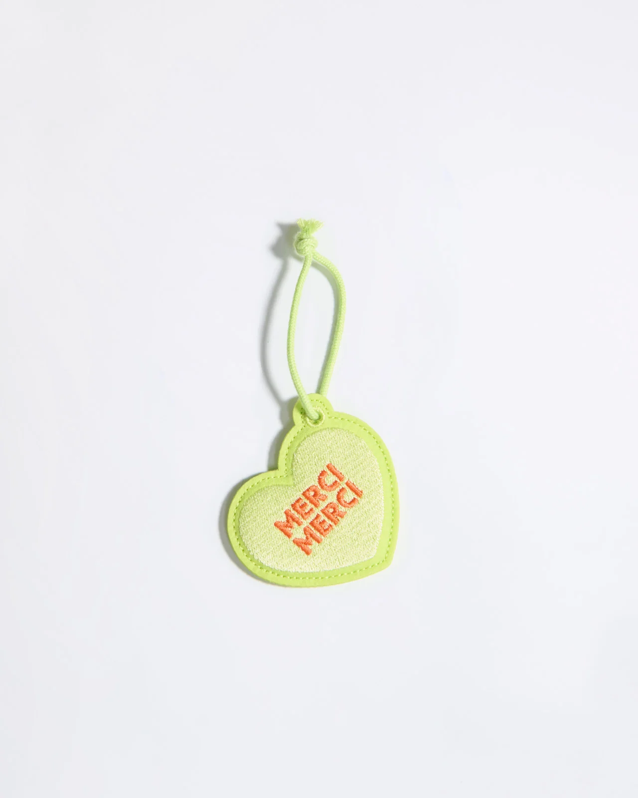 Le porte-clés Merci merci - vert