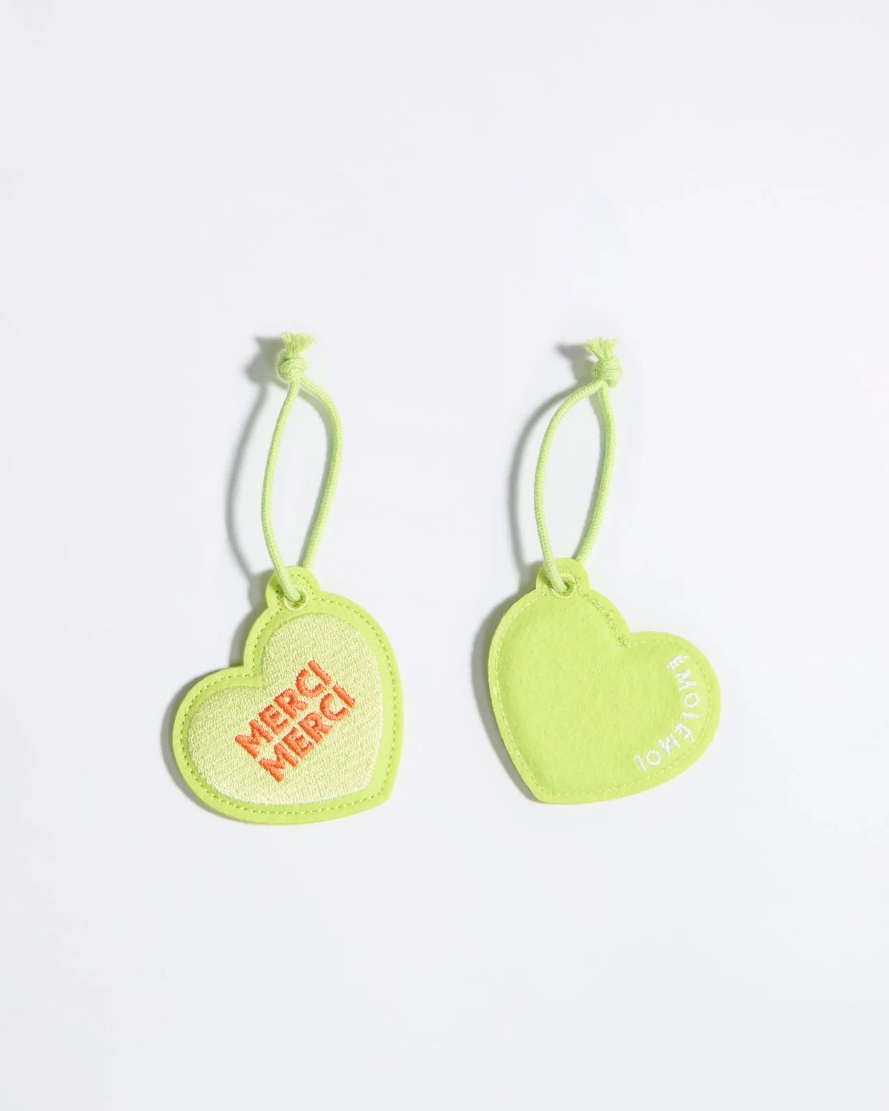 Le porte-clés Merci merci - vert – Image 3