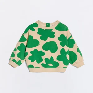 Le sweat Sam en coton bio - Lucky heart