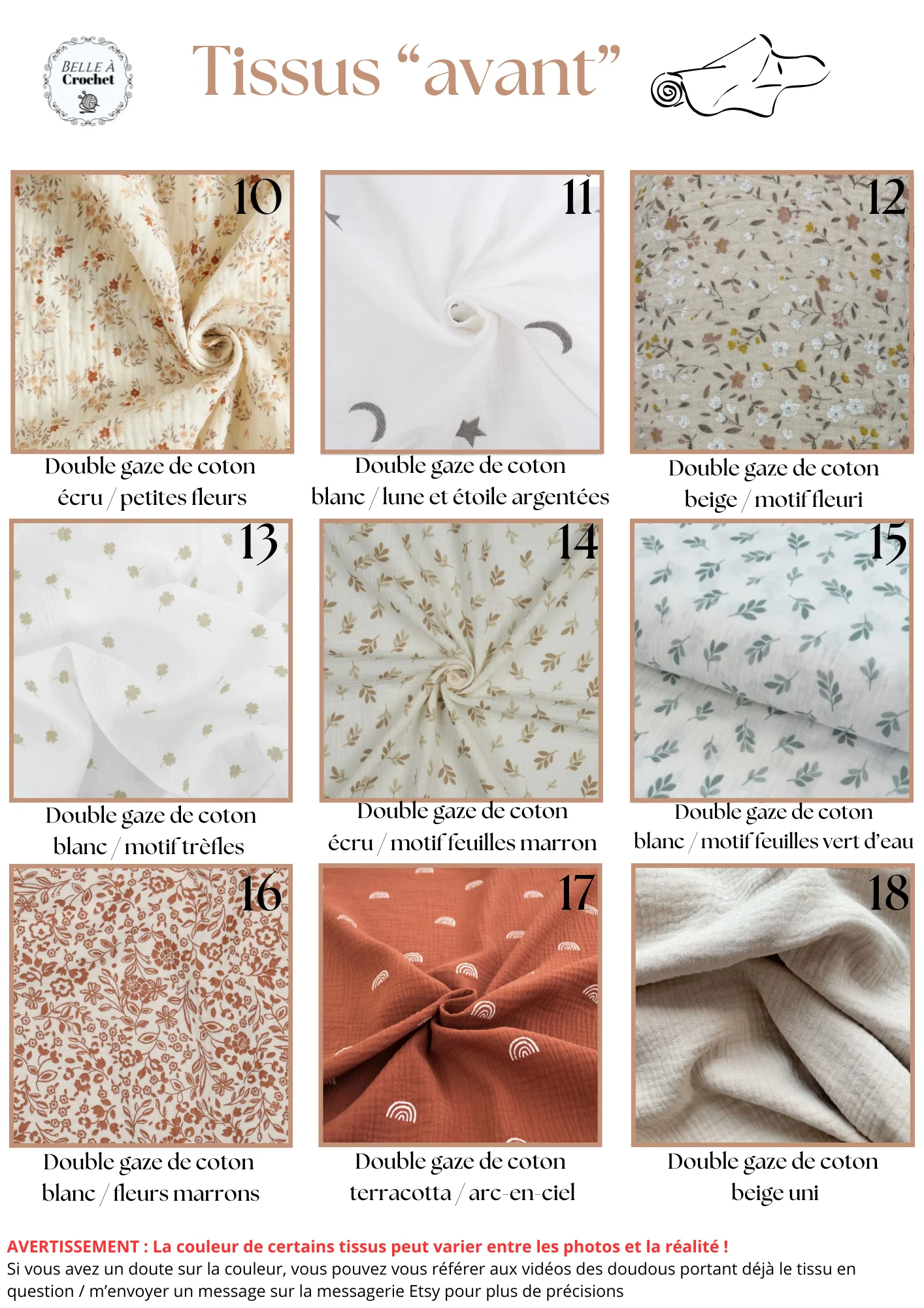 Doudou Panda - Doudou personnalisé au crochet – Image 6