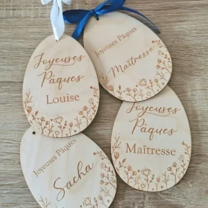 Œufs de Pâques gravés