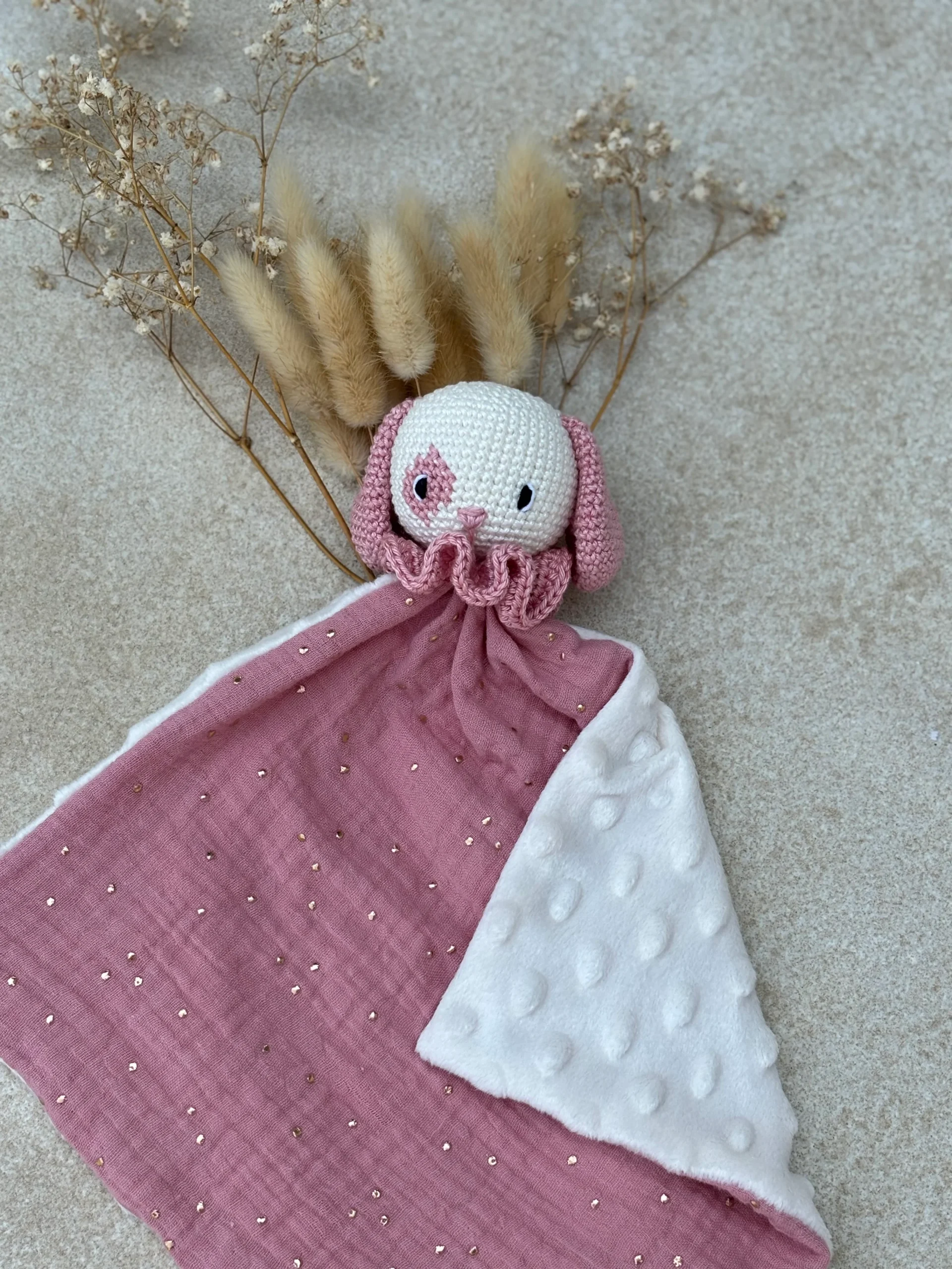 Doudou Chien - Doudou personnalisé au crochet – Image 2