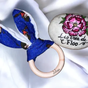 Hochet Harry potter avec prénom gravé