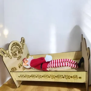 Lit pour lutin farceur de Noël
