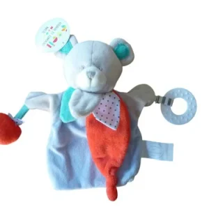 Doudou ours bleu - Magic Marionnette - DC3005 Doudou et Compagnie