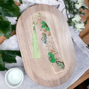 Marque pages avec fleurs séchées