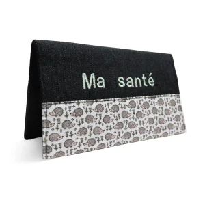 Protège carnet de santé personnalisé Lolikö Hérisson (motif : Caja_design)