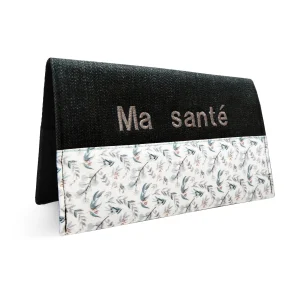 Protège carnet de santé personnalisé Lolikö Eucalyptus