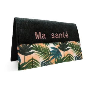 Protège carnet de santé personnalisé Lolikö Palmier