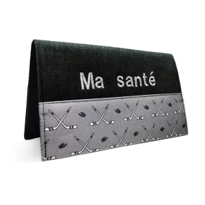 Protège carnet de santé personnalisé Lolikö Hockey