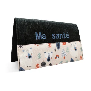 Protège carnet de santé personnalisé Lolikö Vie de chalet