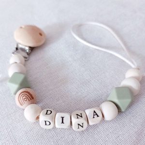 Attache tétine personnalisé