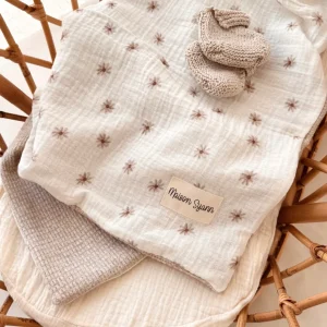 Couverture mi-saison - Waffle Lin